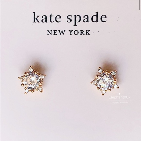 kate spade Jewelry - Kate Spade star crystal earring